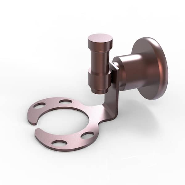 Allied Brass Washington Square Collection Tumbler Holder/Toothbrush Holder in Antique Copper