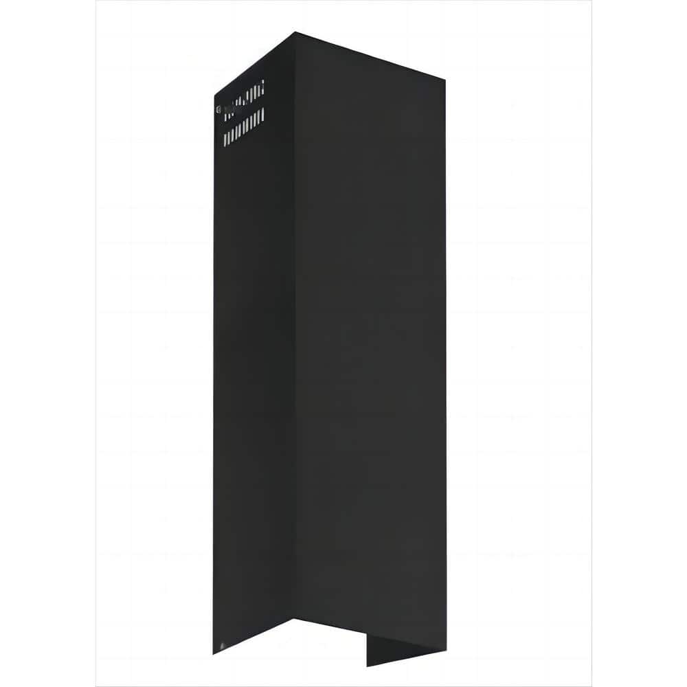 Matte Black Range Hood Chimney Extension for T-shape wall mount price history on PriceWatchPro