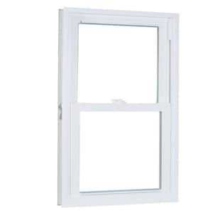 31.75 in. x 45.25 in. 70 Series Pro Double Hung White Vinyl Window with Buck Frame