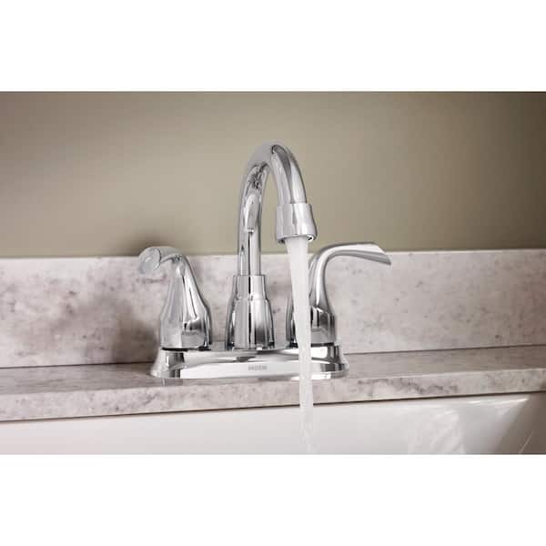 Idora 4 in. Centerset 2-Handle Bathroom Faucet in Chrome