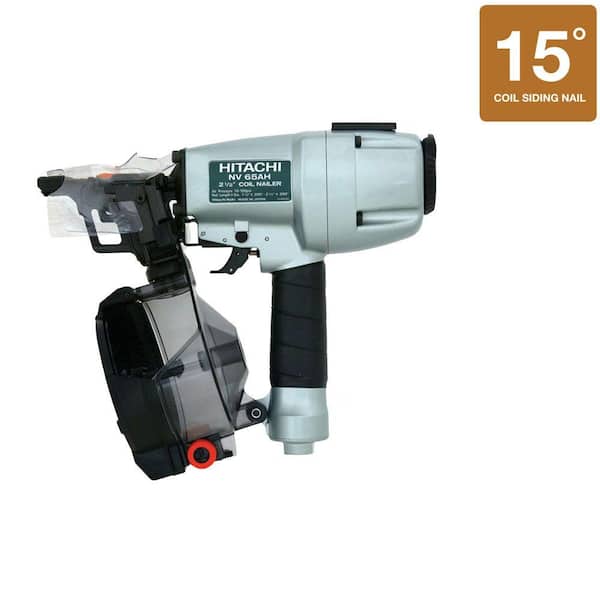 Hitachi 2-1/2 in. Siding Coil Nailer with Safety Glasses and 3-Hex Bar Wrenches