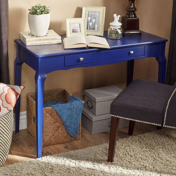 royal blue desk