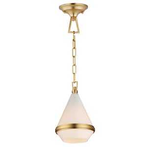Giza Mini 1-Light Brass Pendant Light