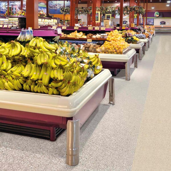 Imperial Texture VCT 12 in. x 12 in. Hazelnut Standard Excelon Commercial Vinyl Tile (45 sq. ft. / case)