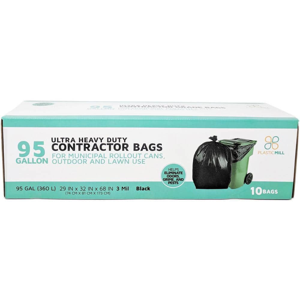 Contractor's Bags - 44-55 Gallon, 3 Mil, Clear S-12949C - Uline