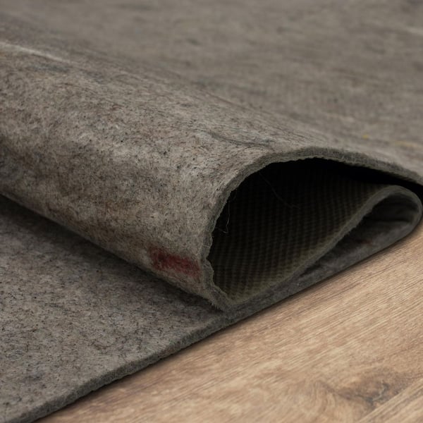 Home Decorators Collection Grey Rug Pad 5 ft. 4 in. x 8 ft. 4 in