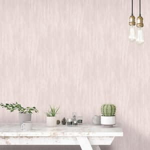 Secret Garden Pink Texture Effect Non-Woven Paper Non-Pasted Wallpaper Roll (Covers 57.75 sq.ft.)