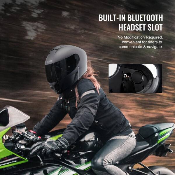 bluetooth black motorcycle helmet R1 Communication Headset Speakers Blinc Communication System GDM Bluetooth Motorcycle Helmet with