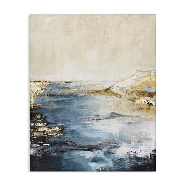 Stupell Industries Splashing Sea Spray by Design Fabrikken Unframed Nature Graphic Art Print 20 in. x 16 in.
