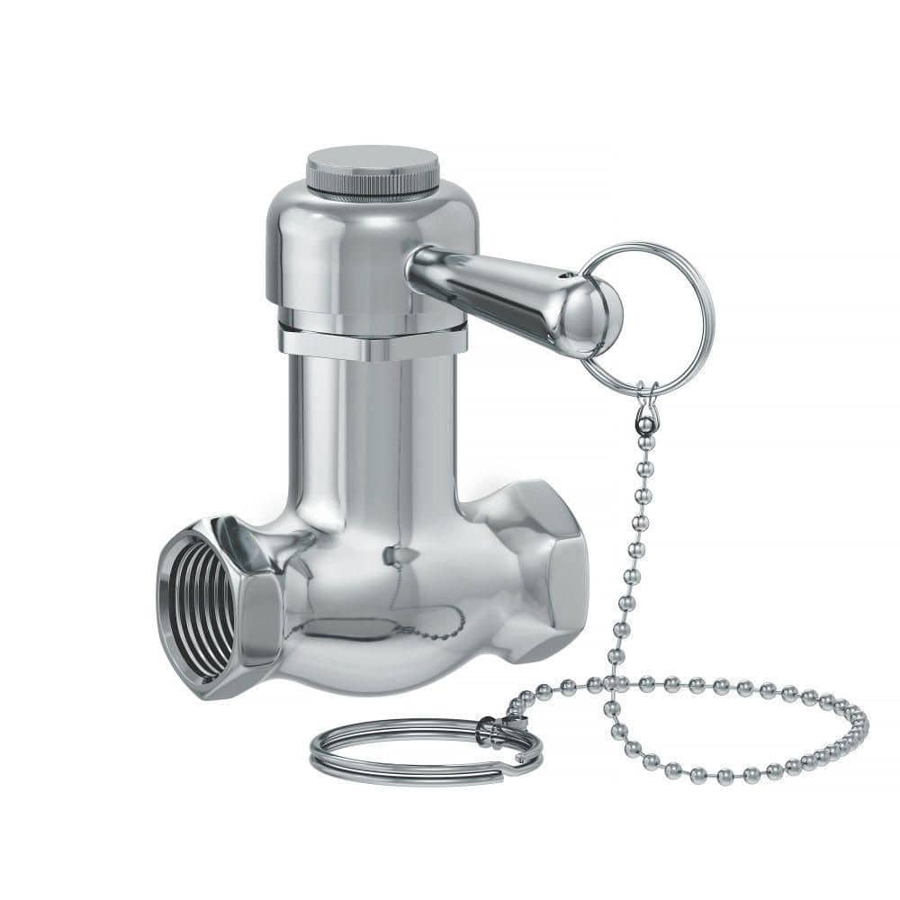 1/2 in. x 1/2 in. Brass Self-Closing Shower Valve with 7 in. Pull Chain price history on PriceWatchPro