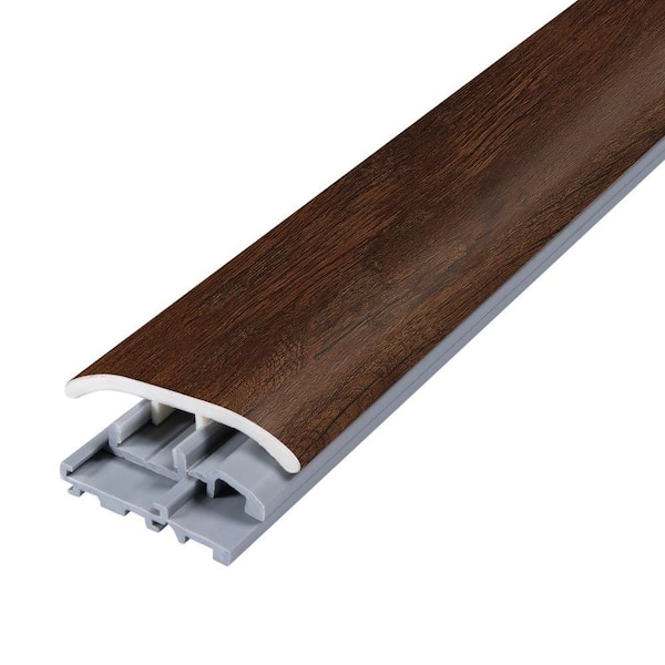 Bralton 0.31 in. T x 2 in. W x 78.7 in. L Vinyl 4-in-1 Molding