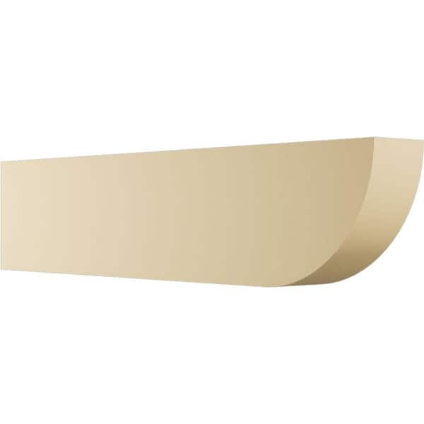 Ekena Millwork Standard Durham 4 in. W x 8 in. H x 36 in. D Signature Urethane Rafter Tail Outlooker