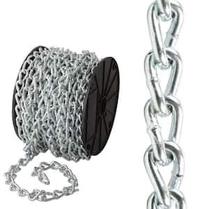 2/0 x 50 ft. Stainless Steel Twisted Link Chain