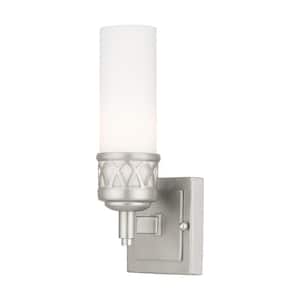 Creswell-1 Light Brushed Nickel Bath