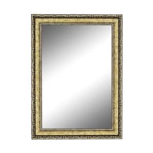 Lavonne 36.25 in. W x 46.25 in. H Classic Rectangle Framed Gold Decorative Mirror