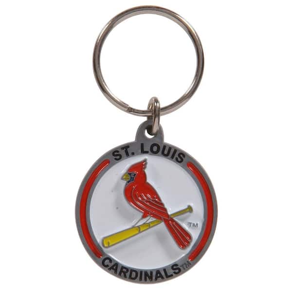 Louisville Cardinals CARBON Keychain Rectangle