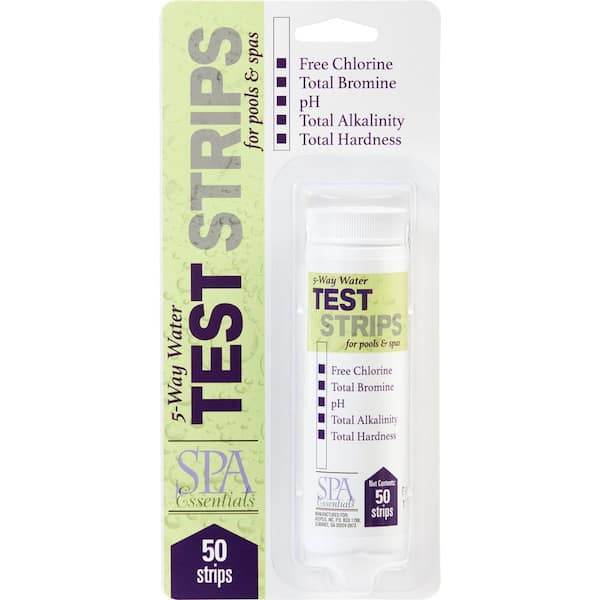 Spa Essentials Spa Test Strips (50Count) 32111000 The Home Depot