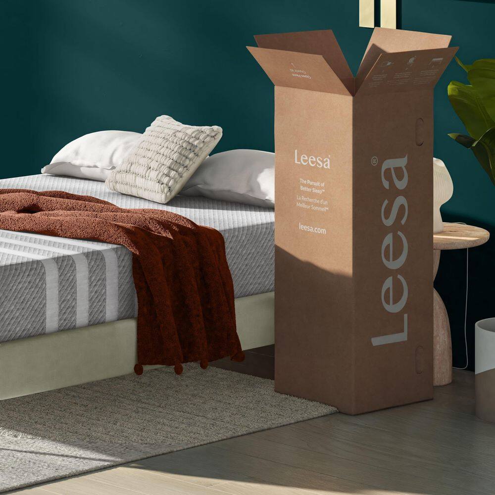 Twin 11'' White Hybrid Foam and Spring Mattress