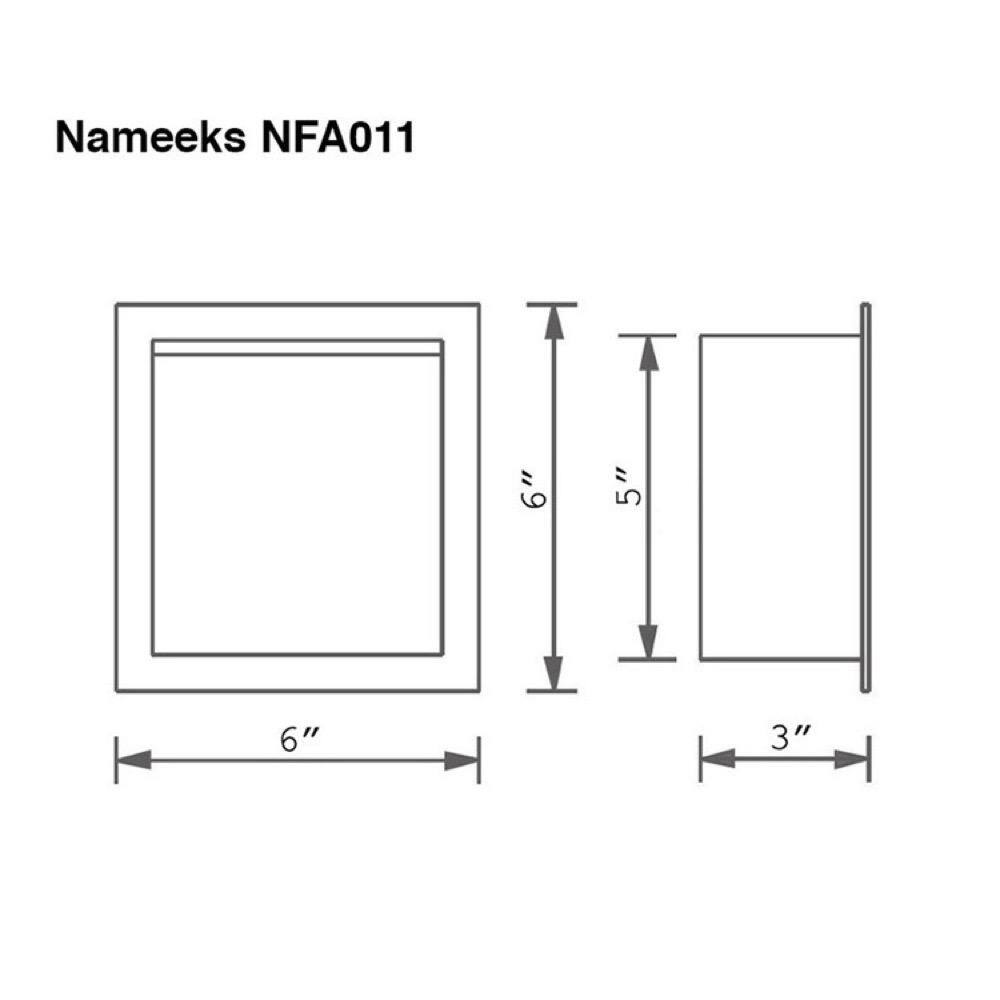 General Hotel Chrome Recessed Wall Mounted Tissue Holder