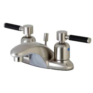 Kingston Brass Concord 4 in. Centerset 2-Handle Bathroom Faucet in 
