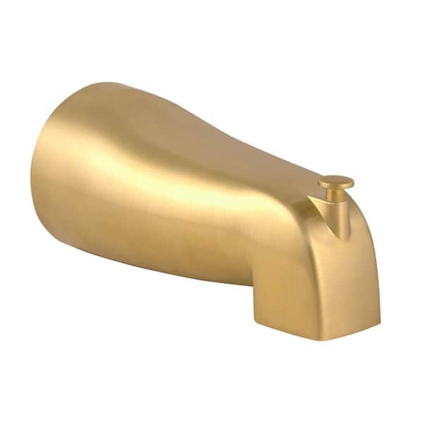 Design House Tub Diverter Spout in Satin Gold