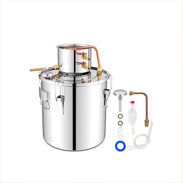 Unbranded 5 gal. Silver Home Water Distiller for DIY Whisky