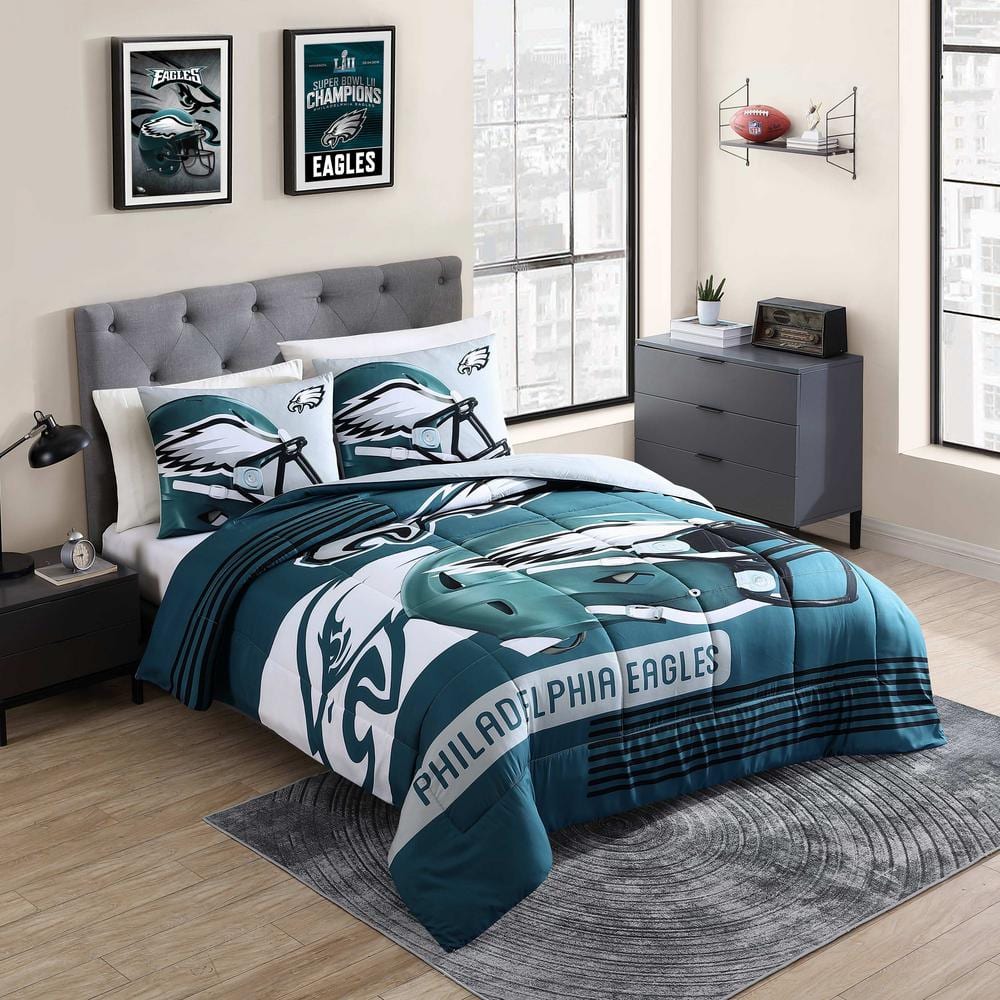 Have a question about Sweet Home Collection NFL Officially Licenced Multi  Color Philadelphia Eagles Down Alternative Full / Queen Polyester Comforter  Set? - Pg 1 - The Home Depot