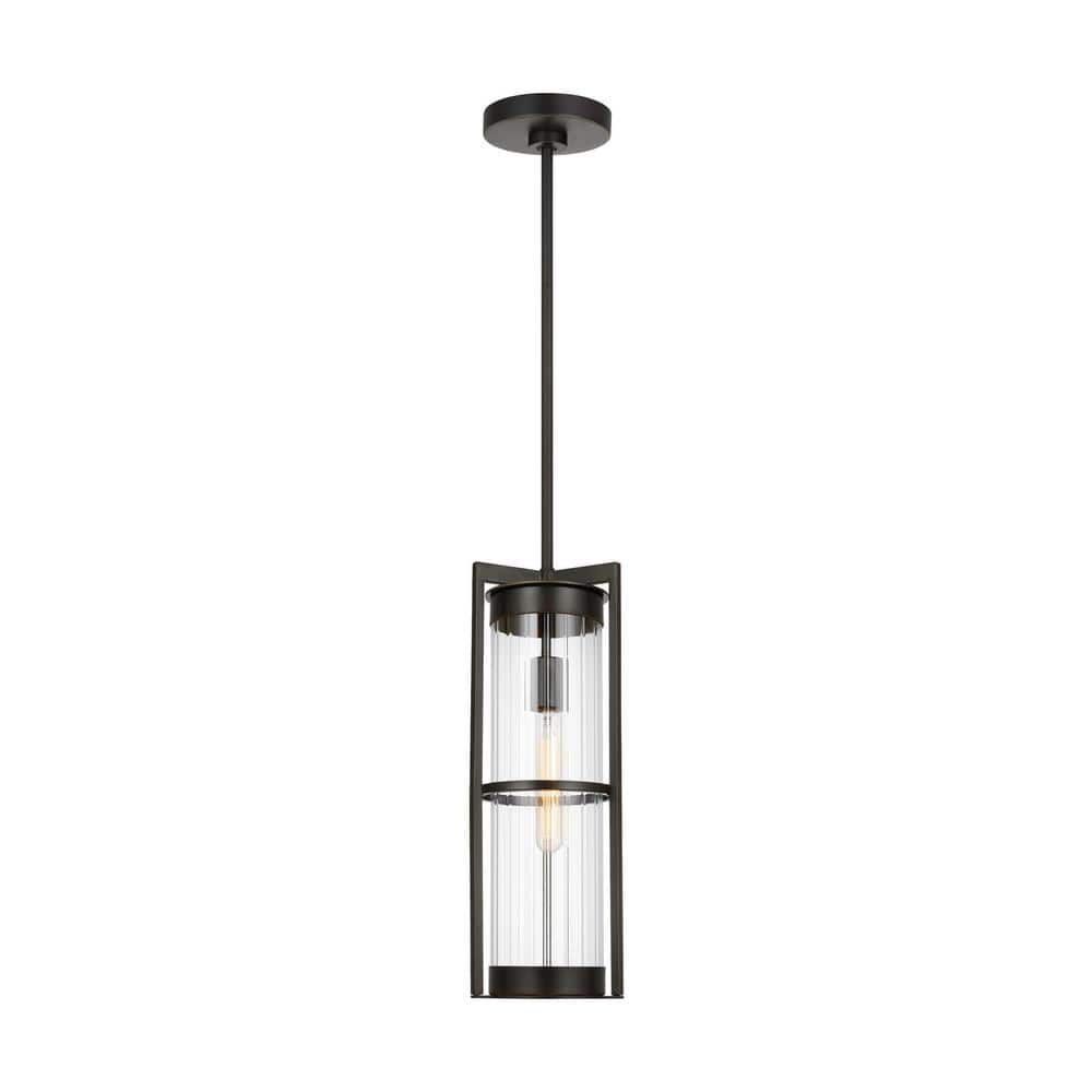 Alcona 1-Light Antique Bronze Outdoor Pendant Light price history on PriceWatchPro