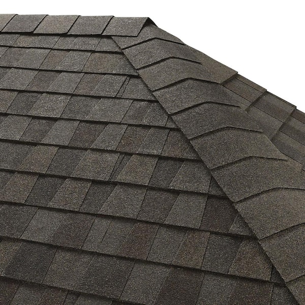 GAF Seal-A-Ridge Appalachian Sky Hip and Ridge Cap Roofing Shingles (25 lin. ft. Per Bundle) (45-Pieces)