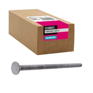 1/4 in.-20 x 5 in. Galvanized Carriage Bolt (15-Pack)