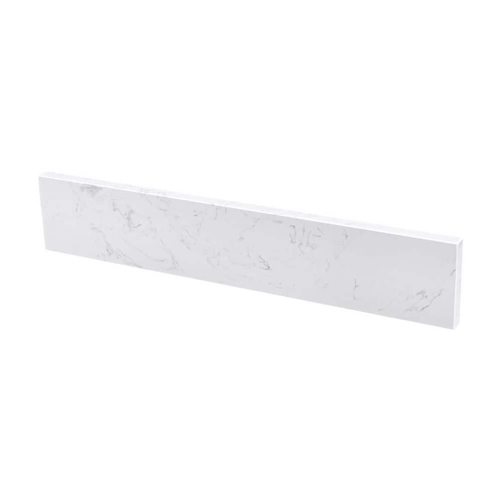 21.25 in. W Engineered Stone Vanity Sidesplash in White price history on PriceWatchPro
