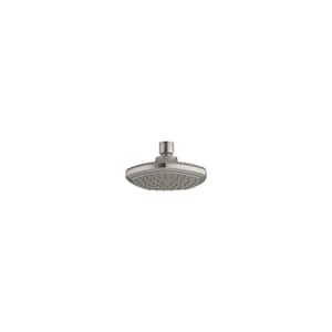 Occasion 1-Spray Patterns with 1.75 Gpm 5.25 in. Wall Mount Fixed Shower Head in Vibrant Brushed Nickel