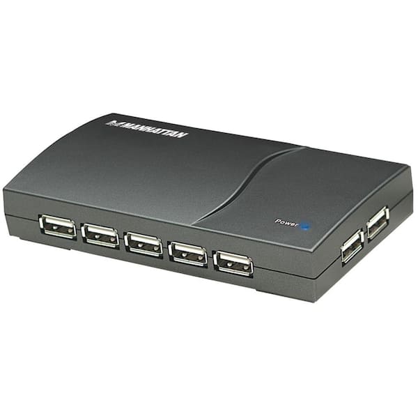 Manhattan 13-Port Hi-Speed USB 2.0 Desktop Hub