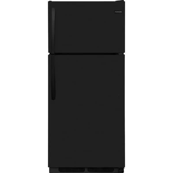 Frigidaire 16 cu. ft. Top Freezer Refrigerator in Black, ENERGY STAR