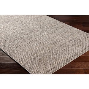 Gabe Taupe 3 ft. x 8 ft. Solid Indoor/Outdoor Runner Area Rug