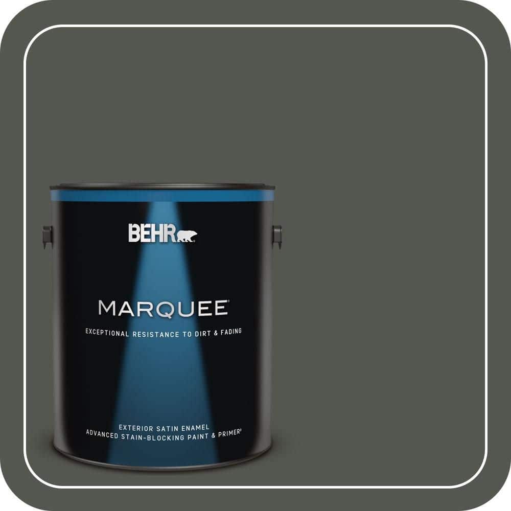 1 gal. #ECC-47-3 Twilight Forest Satin Enamel Exterior Paint & Primer product image for price tracking
