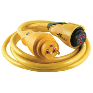 30 Amp 125-Volt 12 ft. EEL Cordset, Yellow