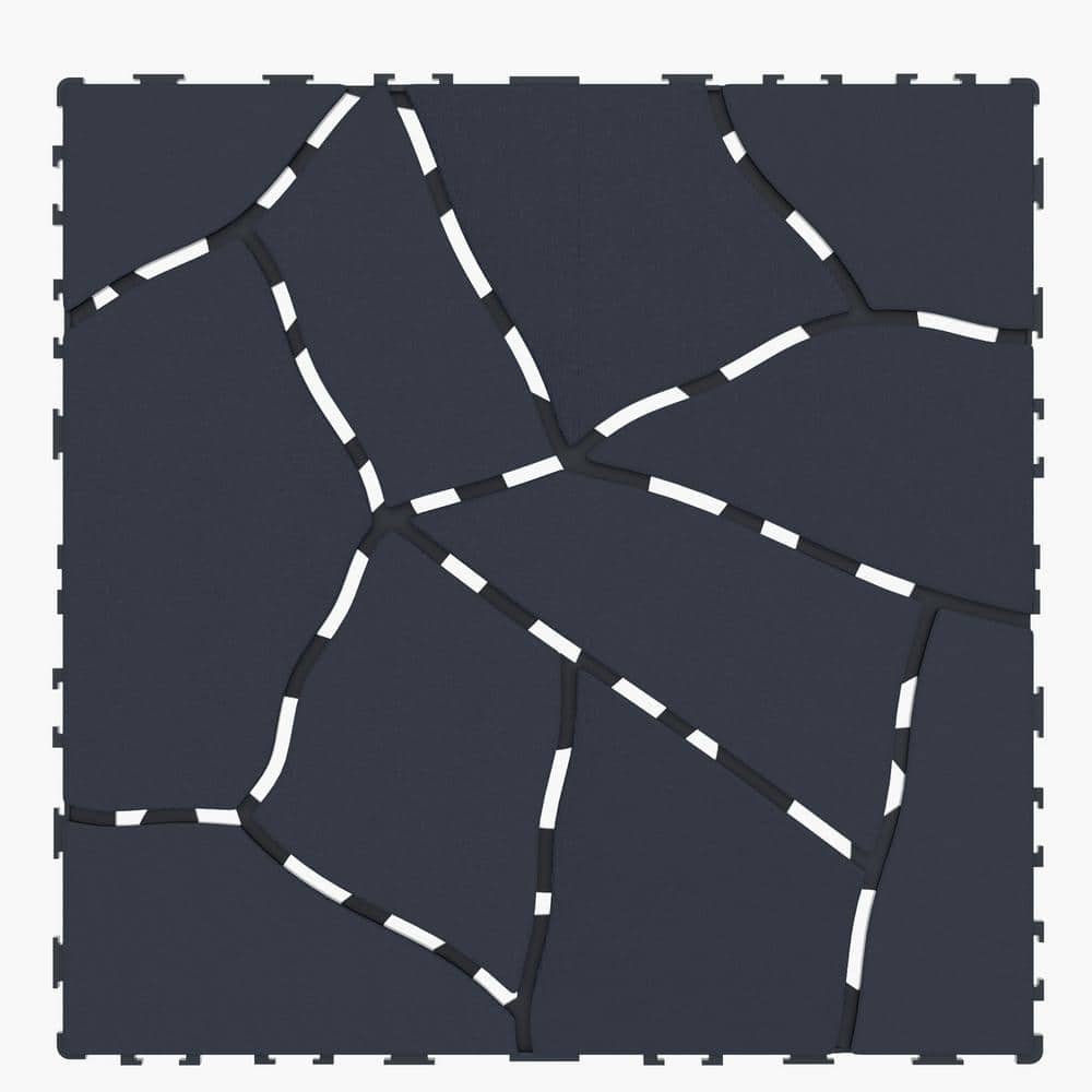 12 in. Patio Deck Tiles, DIY Module Interlocking Decking Tiles Floor Tile, Easy Installation Court Tiles 44-Piece, Gray price history on PriceWatchPro