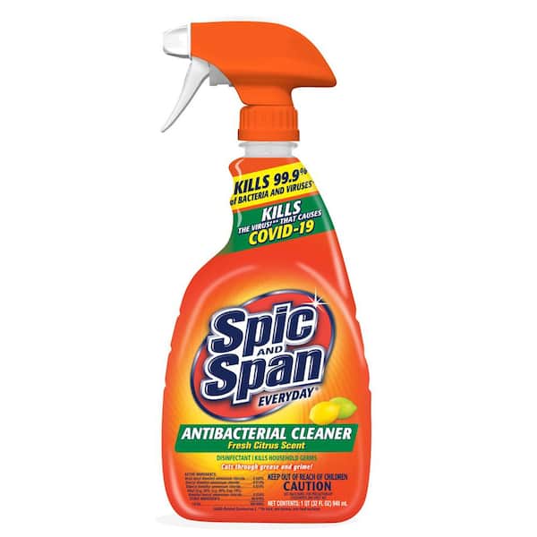 Spic AND Span 32 oz. SNS All Purpose Cleaner Disinfectant Spray Fresh Citrus (6-Pack)