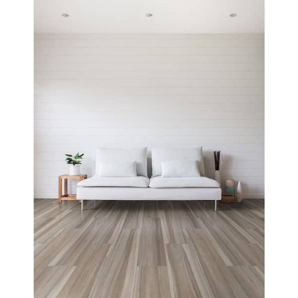 Exclusive         MSI      Ansley Amber 9 in. x 38 in. Matte Ceramic Floor and Wall Tile (14.25 sq. ft. / case)