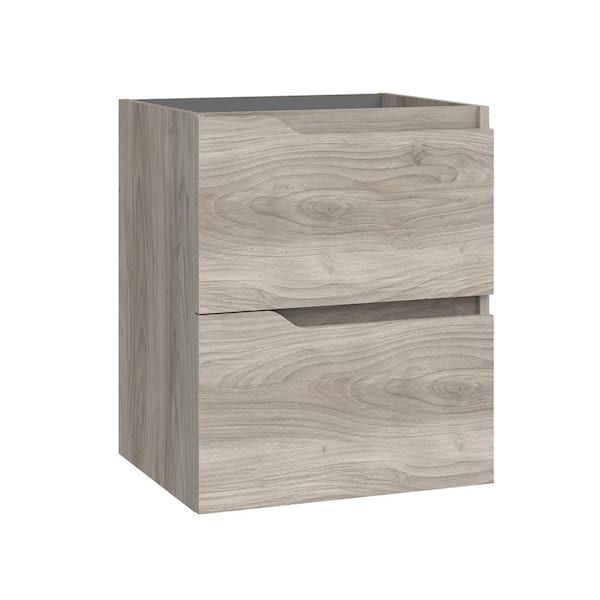 Menta 19.3 in. Bath Vanity Cabinet without Top in Grey Pine Assembled