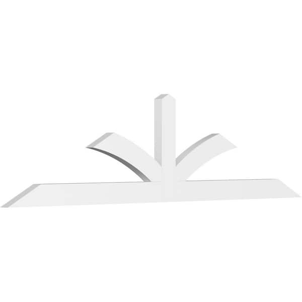 Ekena Millwork Richland 84 in. W x 21 in. H x 2 in. D Signature Polyurethane Bracket