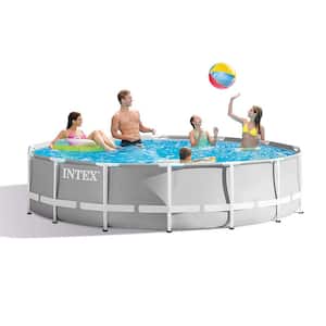 14 ft. x 42 in. Prism Frame Above Ground Swimming Pool Set with Filter