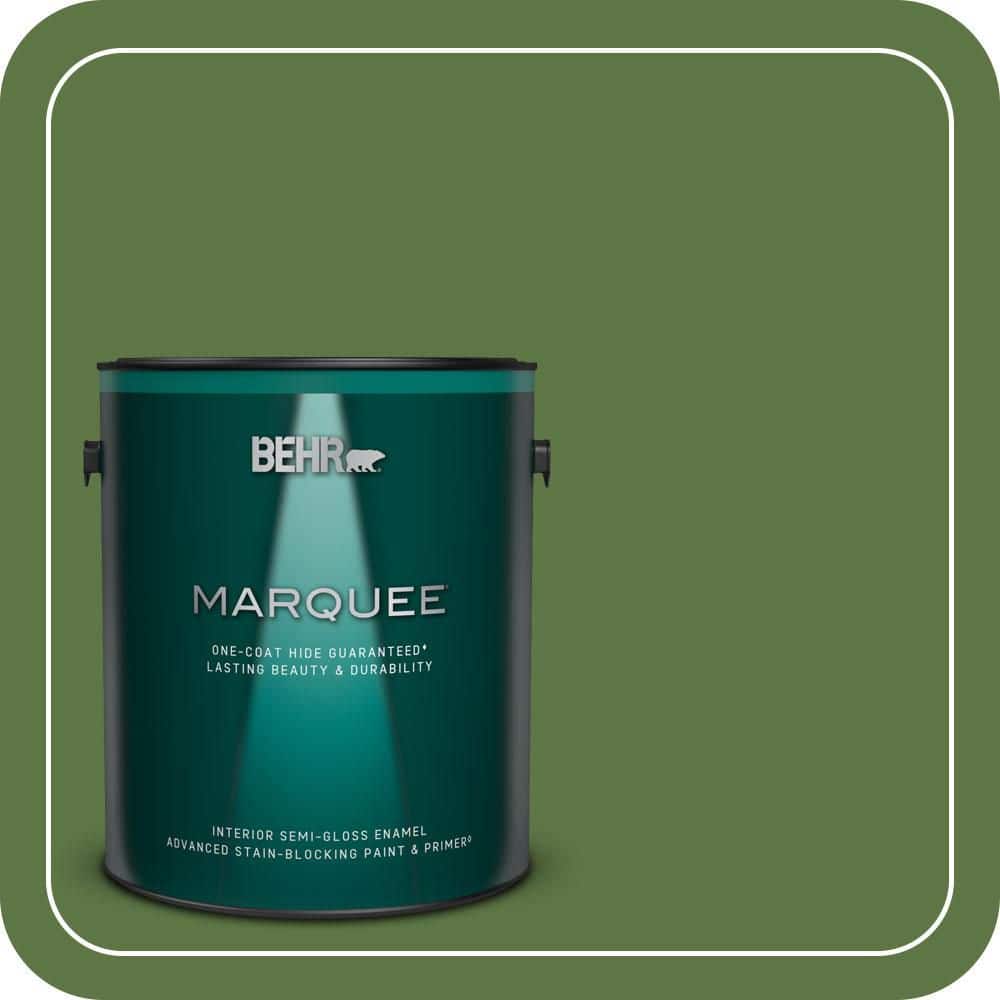 1 gal. #420D-7 Dill Pickle Semi-Gloss Enamel Interior Paint & Primer price history on PriceWatchPro