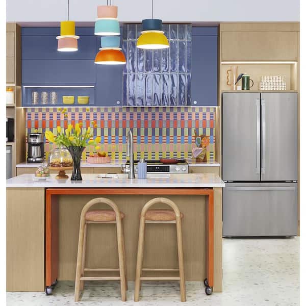 Have a question about GE 21.9 cu. ft. Counter Depth French Door