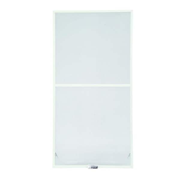 21-5/32 in. x 33-3/8 in. 200 Series White Aluminum Double-Hung Window Screen for Andersen Window Size 244DH2030