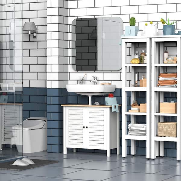 White 23.75 in. H Storage Cabinet
