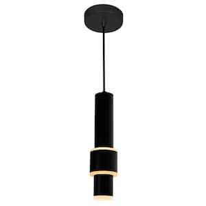 Lena LED Integrated Mini Pendant With Black Finish