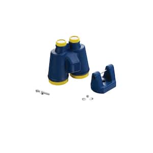 Large Plastic Playset Binoculars- Blue