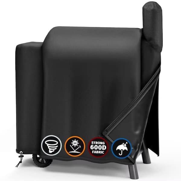 Grill Cover for Traeger Pro 22 & 575 Series Pellet Grills, 600D Heavy Duty Waterproof Fabric Cover, Premium BBQ Cover